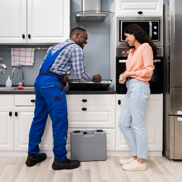 can you provide an estimate for cooktop repair before beginning any work in Overlea MD